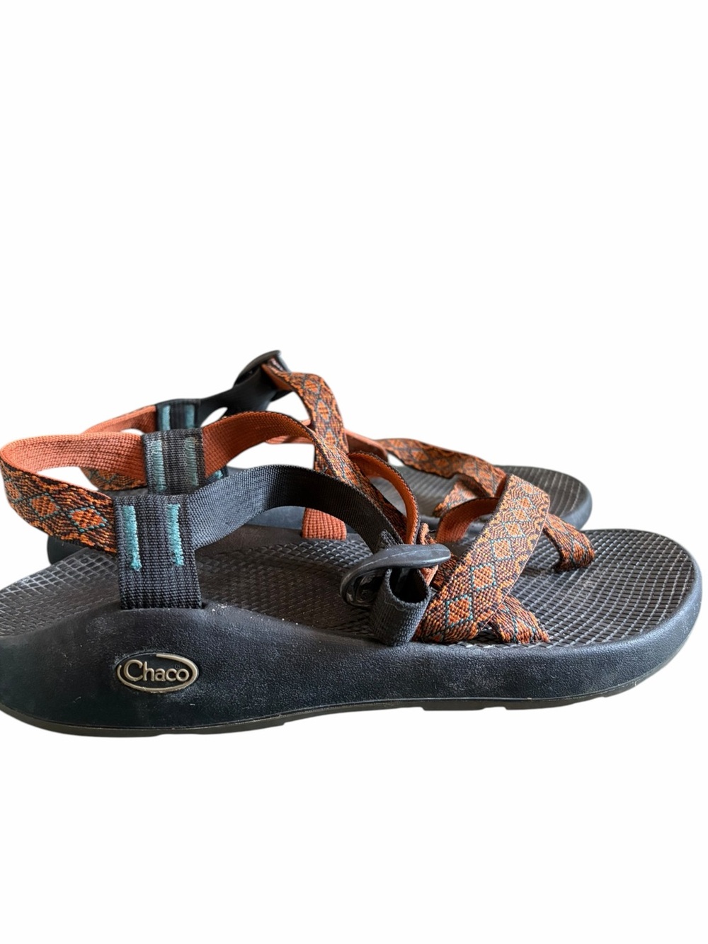 Chaco Men’s Z/2 Classic Brown Orange Straps Sport Hiking Sandals Size 11 Gorpcor